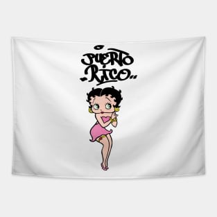 puerto rico betty_boop Tapestry