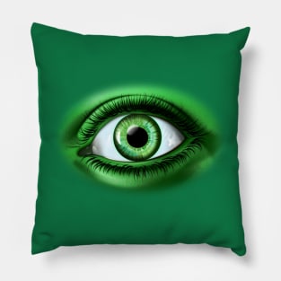 Giant Green Eye Pillow