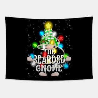 The Bearded Gnome Christmas Matching Family Shirt Tapestry