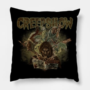 RETRO CREEPSHOW OVER SKY Pillow