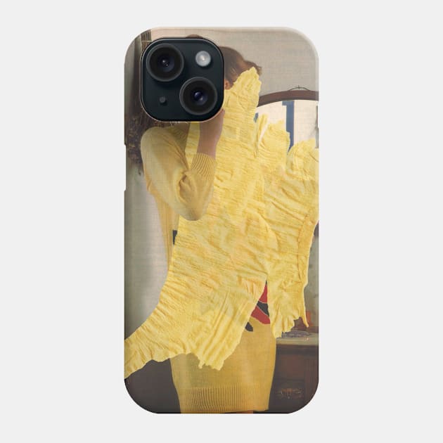 Clarity I (Yellow) Phone Case by elizastribling