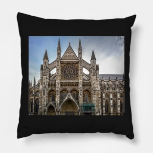 Westminster Abbey facade Pillow