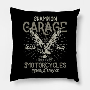 Champion garage Pillow