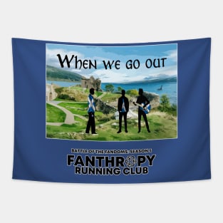 When We Go Out Tapestry