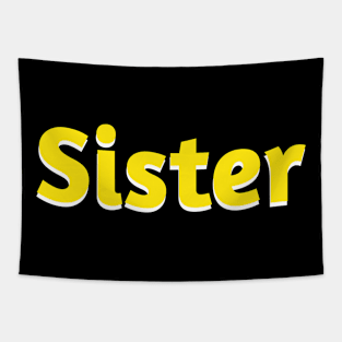 Retro sister Tapestry