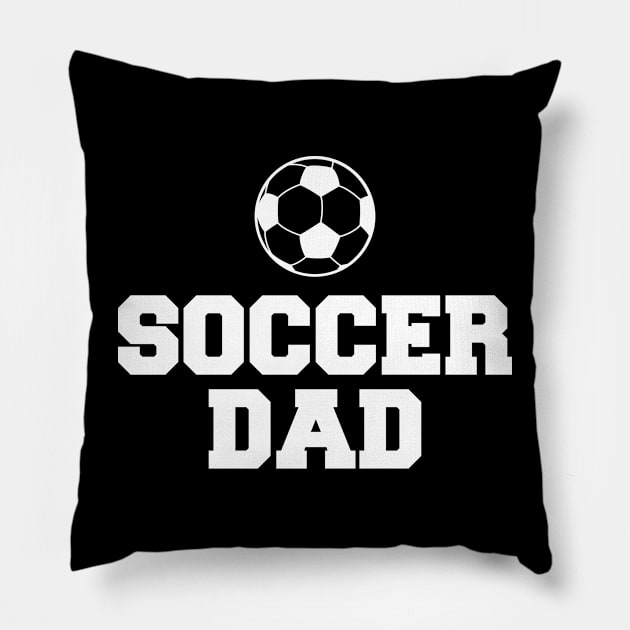 Soccer Dad Pillow by KC Happy Shop