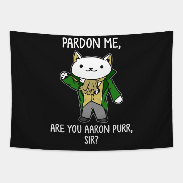 Aaron Purr Cat Lover - Limited Edition Tapestry by HotDesignStudio