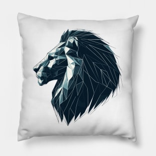 Lion Glass Pillow