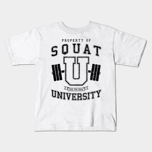 squat university t shirt