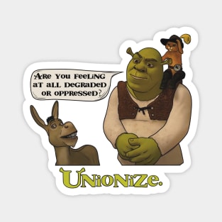 Shrek 2 Union Workers Magnet