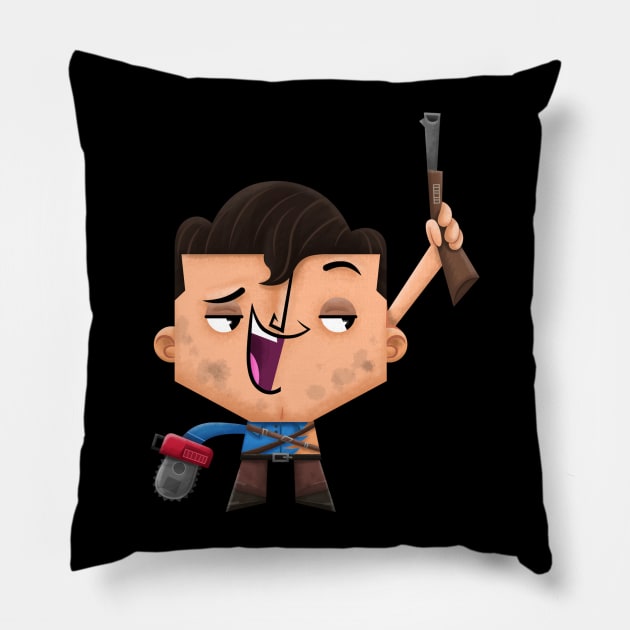 Ashley James Williams Pillow by Xander13