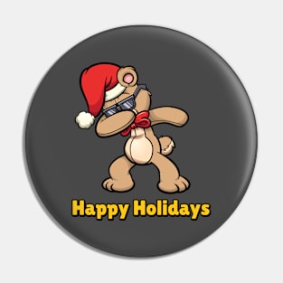 Happy Holidays Pin