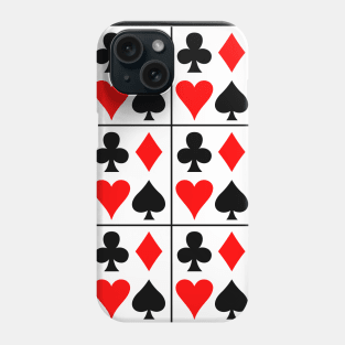 Funny Playing Cards Design Phone Case