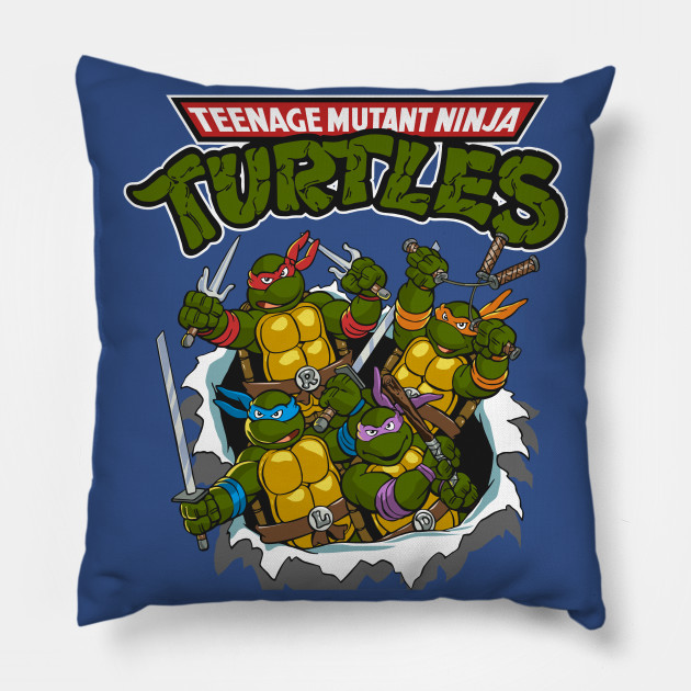 teenage mutant ninja turtle pillow