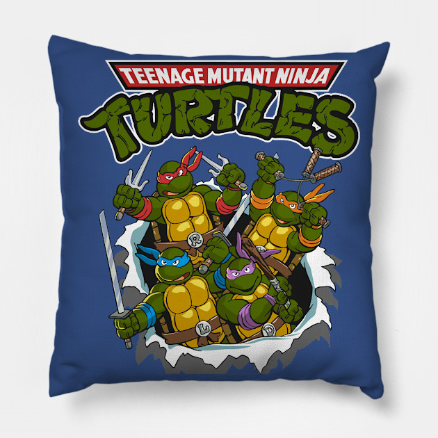 teenage mutant ninja turtle pillow