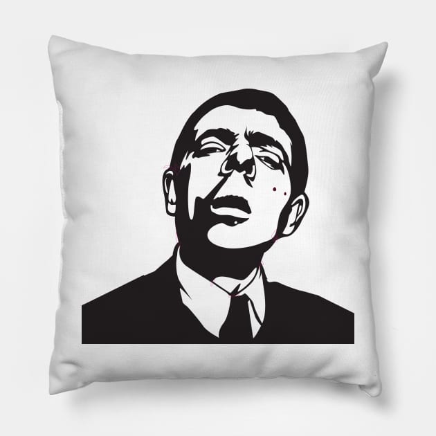 Mr. Bean Pillow by Sauher