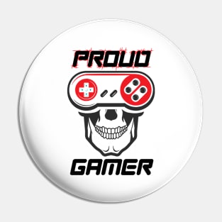 Proud Gamer Pin