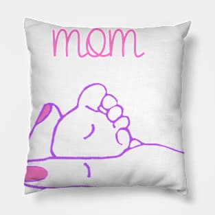Mothers Day thanks mom Tshirt Pillow