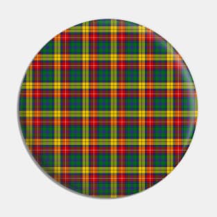 Buchanan Plaid Tartan Scottish Pin