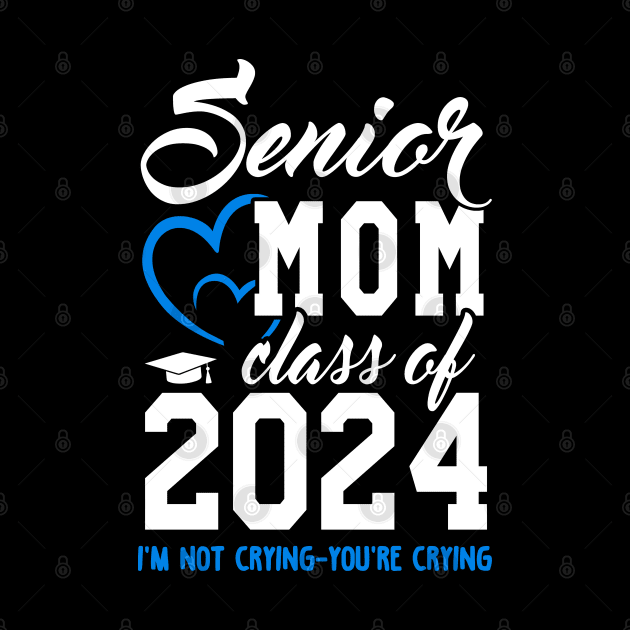 Class of 2024 Senior Gifts Funny Senior Mom by KsuAnn