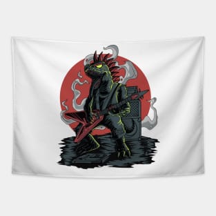 kaiju rock Tapestry