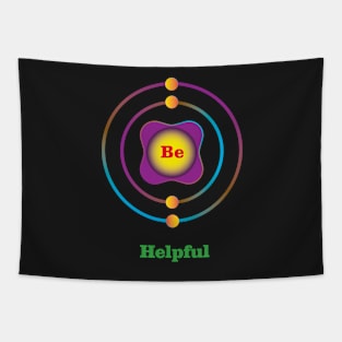 4 - Be - Beryllium: Be Helpful Tapestry