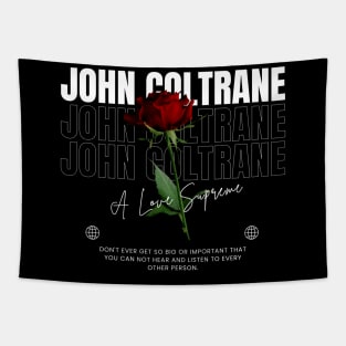 John Coltrane // Flower Tapestry