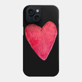 red heart Phone Case