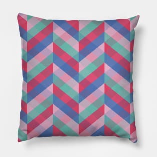 Minimalist Geometric Candy Colors Pillow