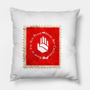 The Band of The Red Hand Post Mark - Wheel of time Pillow