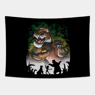 Jungle villains Tapestry