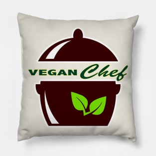 Vegan Pot for a Vegan Chef Pillow