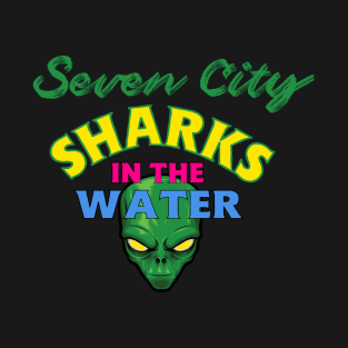 Aliens and Sharks In the Water T-Shirt