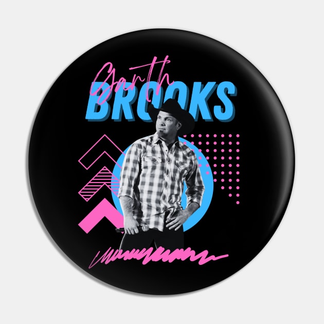 Garth brooks***original retro Pin by OtakOtak