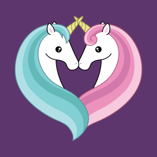 Unicorn heart T-Shirt