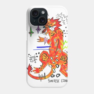 Sunrise Lion Phone Case