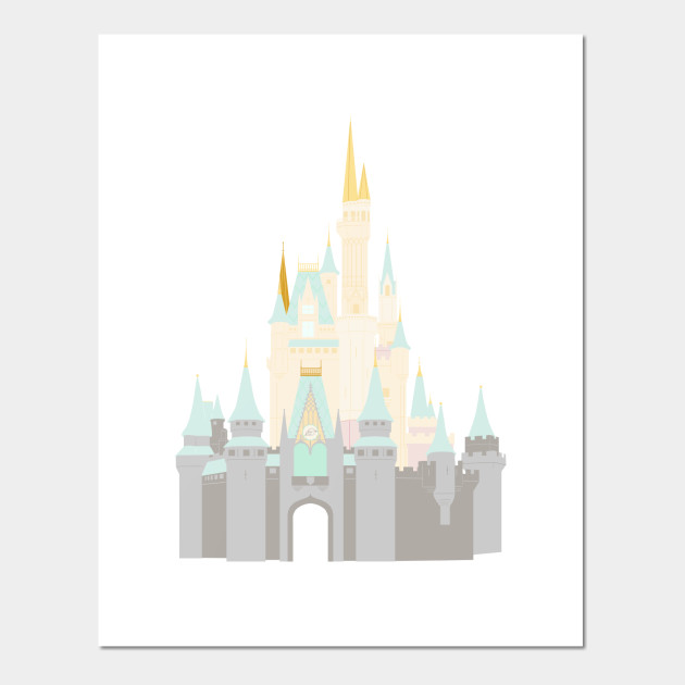Castle 1 Walt Disney World Posters And Art Prints Teepublic Our disney castle art print is depicted on thick printer paper. castle 1