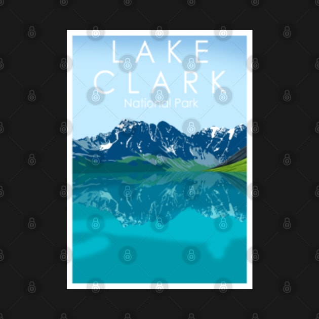 Lake Clark by Omega Art