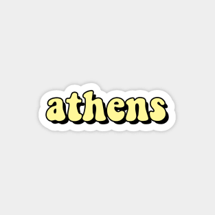 Athens Soft Yellow Magnet