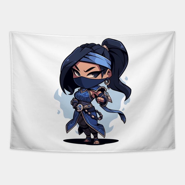 kitana Tapestry by lets find pirate