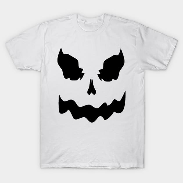 Funny Ghost Face Shirt - Spooky Halloween Ghost Face Costume T-Shirt