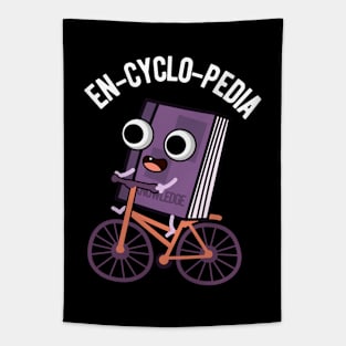 En-cyclo-Pedia Funny Encyclopedia Pun Tapestry