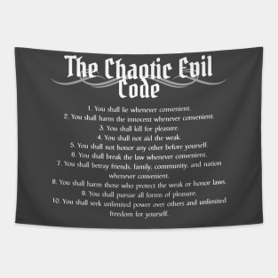 The Chaotic Evil Code - Chaotic Evil Alignment Tapestry