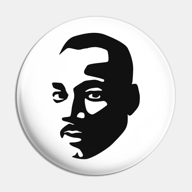 MLK Pin by bulografik