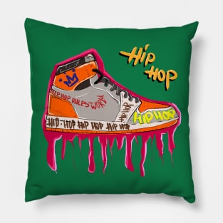 HIP HOP JORDAN SHOES Pillow