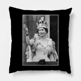 Queen Elizabeth Smile Pillow