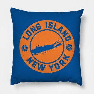 Long Island New York Pillow