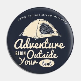 adventure tent Pin