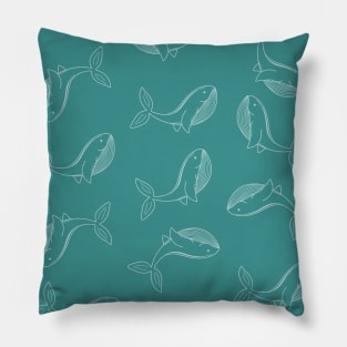 Whales Pillow