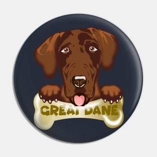 GREAT DANE TREATS Pin